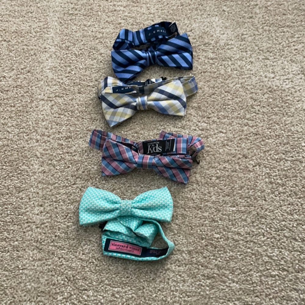 4 boy bow ties